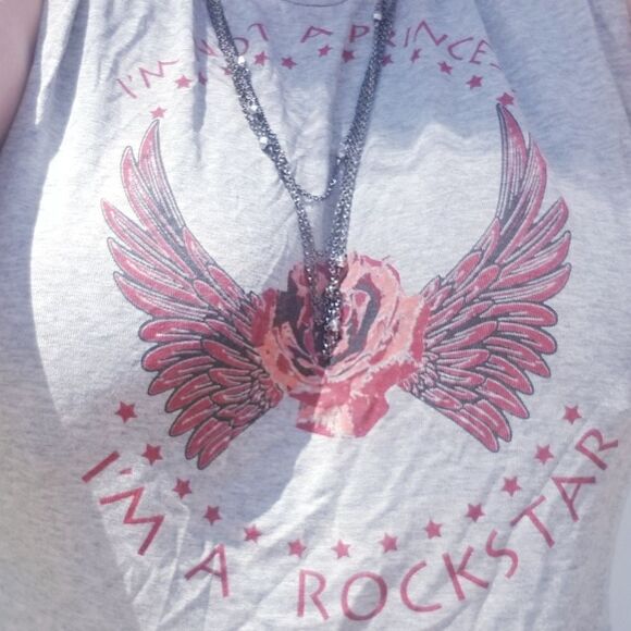 I'm A Rockstar Crop Top - Picture 2 of 4